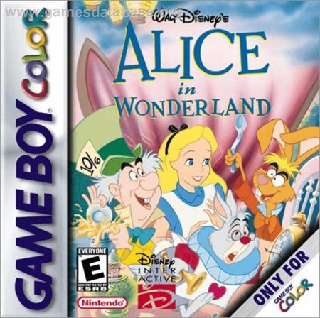 Cover Alice in Wonderland for Game Boy Color